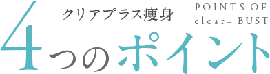 ミラ痩身のポイント